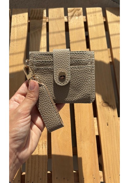 Kadın Çıtçıt Kapamalı Anahtarlık ve Kartlık Detaylı Cüzdan modelleri