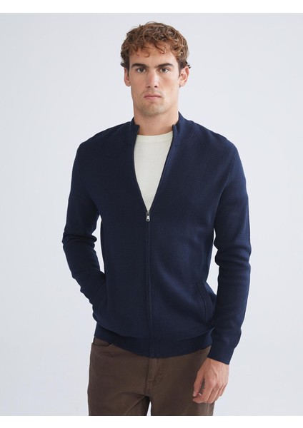 Yeni Sezon Standart Kalıp Dik Yaka Erkek Triko Hırka fiyatları