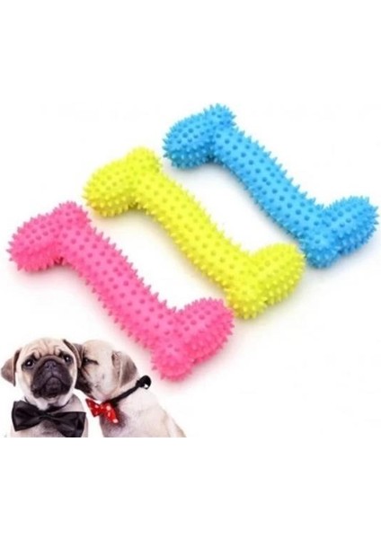 BUFFER® Tiny Kemik Oyuncağı Tırtıklı Yüzey Küçük Kemik Plastik Köpek Oyuncağı fırsatları