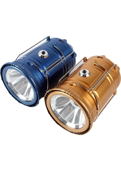 Solar Şarj Edilebilir Çok Fonksiyonlu Kamp Lambası Işıldak Powerbank modelleri