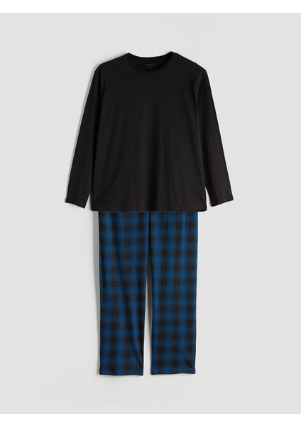 Yeni Sezon Standart Kalıp Erkek Pijama Takımı