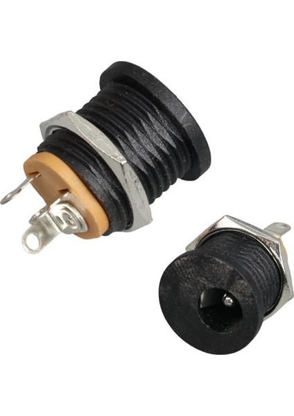 Dc Şase 2.1mm Yuvarlak Somunlu (IC-257A)