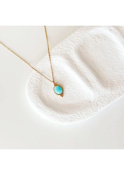 Marmaris Gold Çelik Kolye