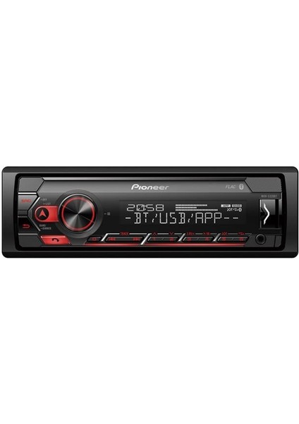 Pioneer MVH-S320BT Usb-Fm-Aux-Mp3 Bluetooth'lu Mekaniksiz Oto Teyp 4X50 Watt