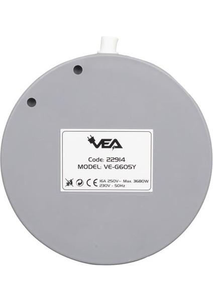 Vea VE-G605Y 5'li Anahtarlı 1.5 Metre Grup Priz fiyatları