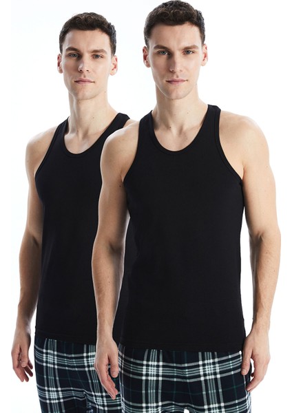 Yeni Sezon U Yaka Penye Erkek Atlet 2'li