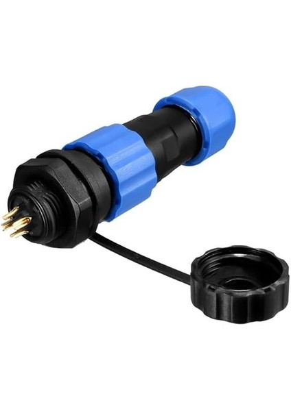 Sd-13 Tipi Su Geçirmez 4 Pin Konnektör