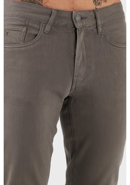 Streç Pamuklu Slim Fit Normal Bel Dar Paça Jeans Erkek Kot Pantolon XM000070 AF18826 U8092