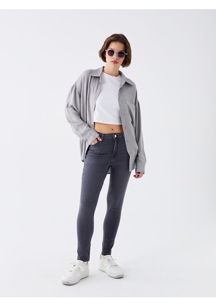 Yeni Sezon Yüksek Bel Push Up Kadın Jean Pantolon