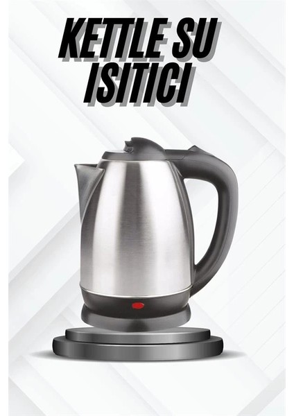 Kettle Su Isıtıcı C F Priz Uyumlu 220 - 240 V Paslanmaz Çelik Kablolu fiyatları