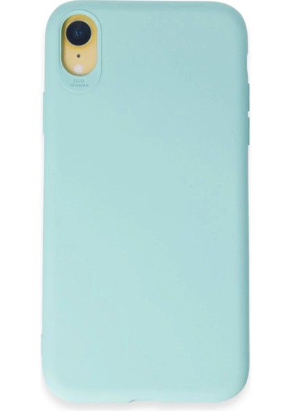 Bfs iPhone Xr Kılıf First Silikon - Turkuaz