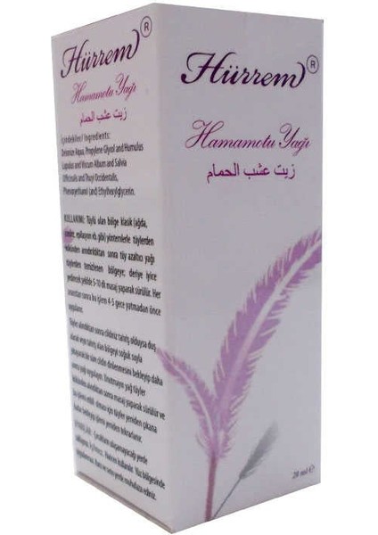 Hamam Otu Yağı 20 ml modelleri