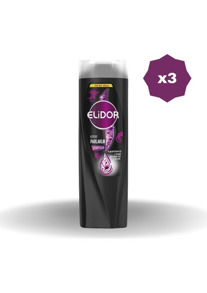 Şampuan Esmer Parlaklık 400 ml - (3 Adet)