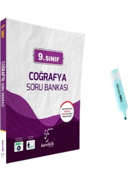 9.sınıf Coğrafya Soru Bankası (Yeni Müfredat)