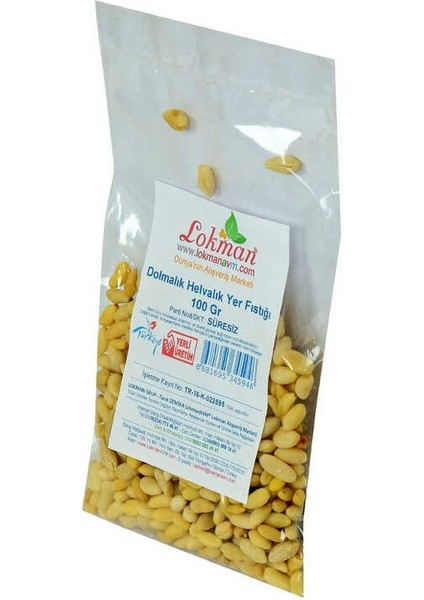 Dolmalık Helvalık Yer Fıstığı 100 gr Paket modelleri