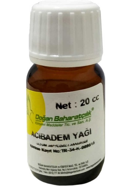 Acı Badem Yağı 20 cc