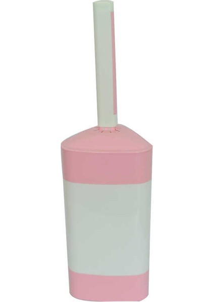 Plastik Elegant Muhafazalı Tuvalet Klozet Fırça Takımı Karışık Renk ZP-150