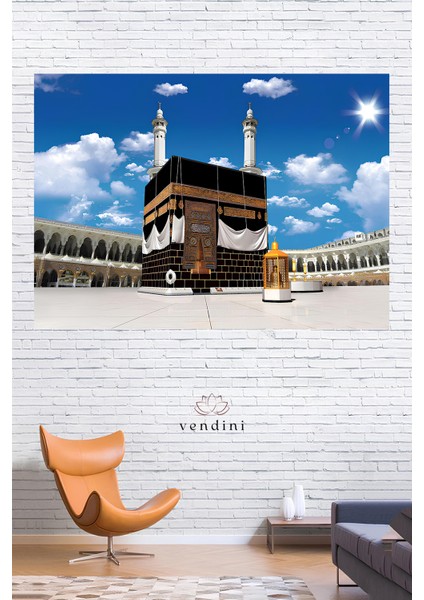 Kabe-I Muazzama Duvar Halısı Duvar Örtüsü Wall Tapestry fiyatları