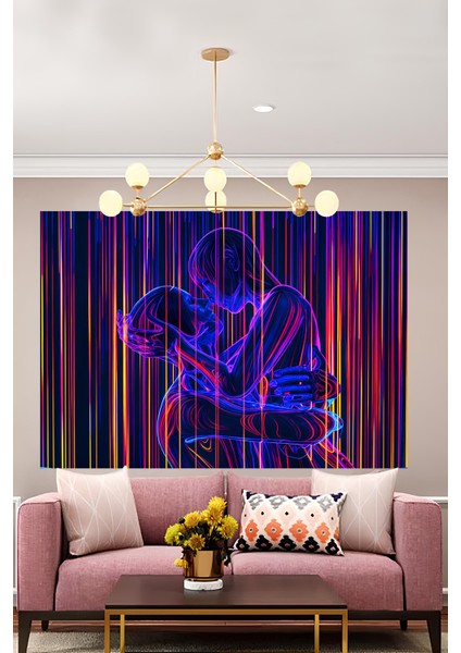 Neon Işıkların Ardında Duvar Örtüsü Duvar Halısı Wall Tapestry fiyatları
