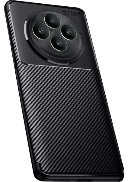 Bfs Oppo Reno 11 Fs Kılıf Auto Focus Karbon Kapak - Siyah