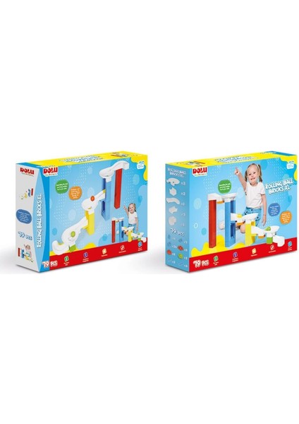 5164 Eğitici Top Yuvarlama Blokları Xl -Dolu Oyuncak fırsatları
