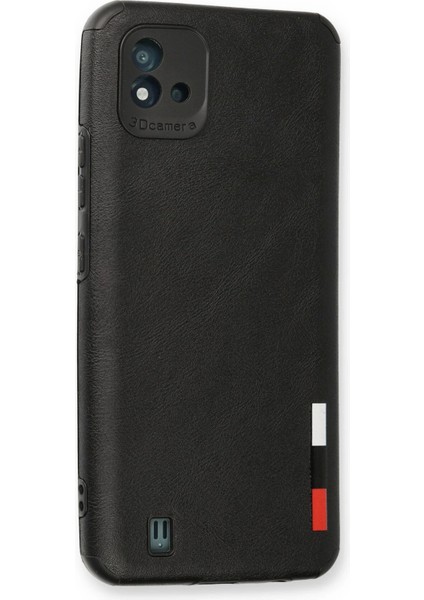 Bfs Realme C11 2021 Kılıf Loop Deri Silikon - Siyah fiyatları
