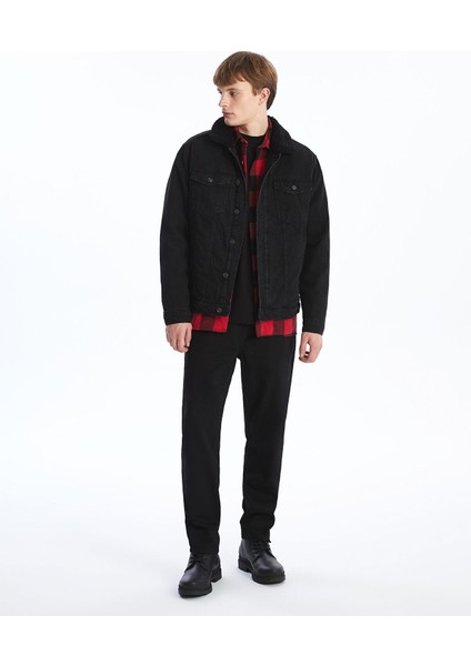 Yeni Sezon Standart Kalıp Erkek Jean Ceket fiyatları