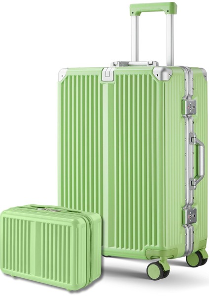 Joya Pc Policarbon 2'li Valiz Seti (Orta ve Makyaj) Yeşil fiyatları