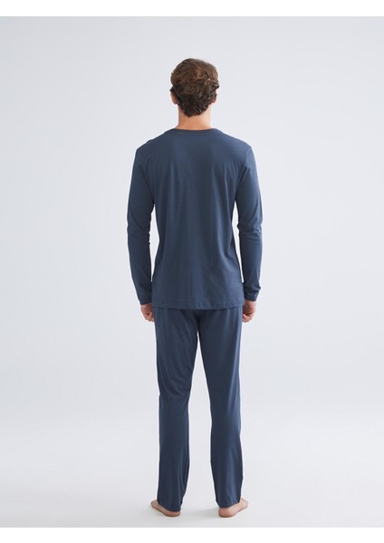 Yeni Sezon Standart Kalıp Erkek Pijama Takımı fırsatları