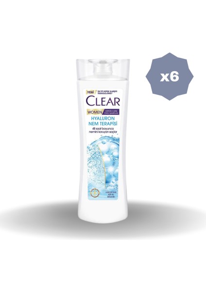 Women Şampuan Hyaluron Nem 350 ml - (6 Adet)