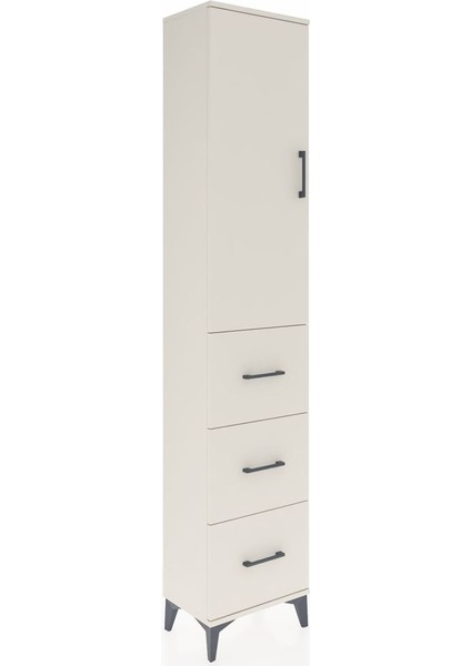 Arges Dolap 3 Raflı 3 Çekmeceli Tek Kapaklı 44X30X221 Aytaşı-Aytaşı fiyatları