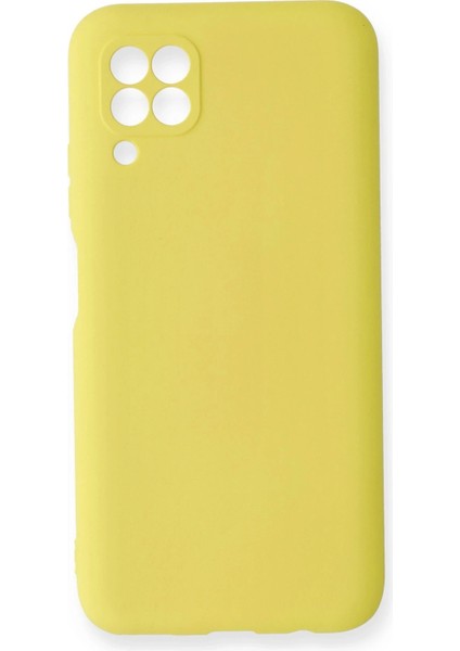 Bfs Huawei P40 Lite Kılıf Nano Içi Kadife Silikon - Sarı
