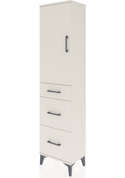 Arges Dolap 3 Raflı 3 Çekmeceli Tek Kapaklı 44X30X182 Aytaşı-Aytaşı modelleri