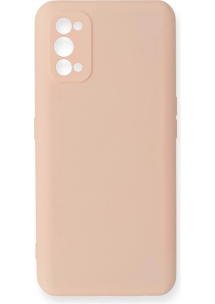 Bfs Realme 7 Pro Kılıf Nano Içi Kadife Silikon - Pudra