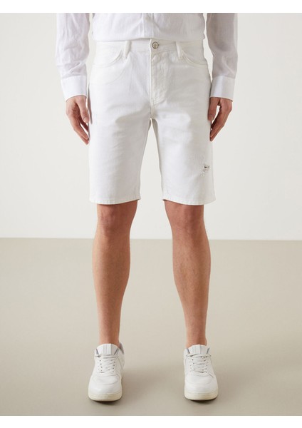 Yeni Sezon Standart Kalıp Erkek Jean Şort fiyatları