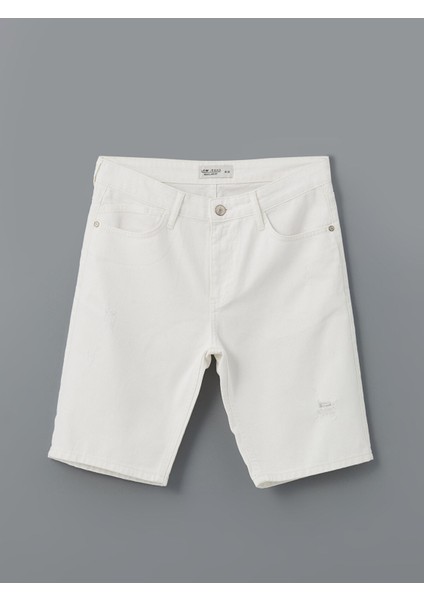 Yeni Sezon Standart Kalıp Erkek Jean Şort indirimleri