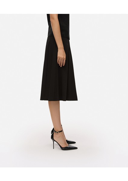 Timsah Derisi Görünümlü Topuklu Ayakkabı IW6250031018001 fiyatları