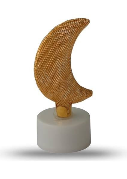 Hediyelik Hilal Şeklinde Ay Lamba Mini Pilli