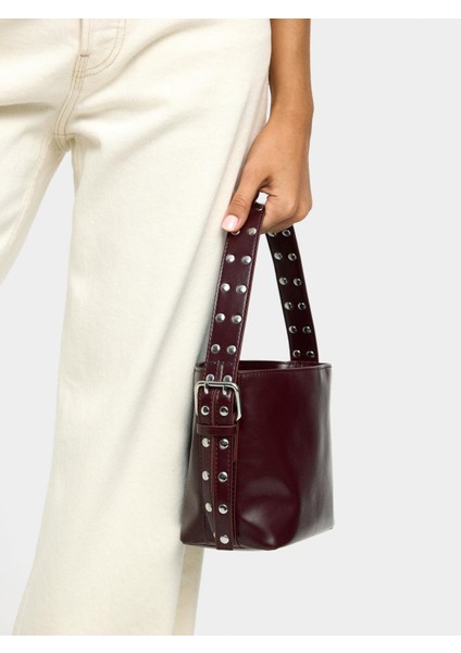 Zımba Detaylı Bucket Çanta fiyatları