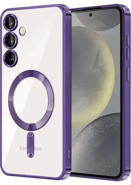 Bfs Samsung Galaxy S23 Plus Kılıf Kross Magneticsafe Kapak - Mor