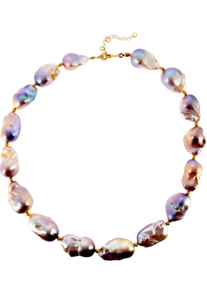 Aurora Baroque Inci 925 Ayar Gümüş Kadın Kolye