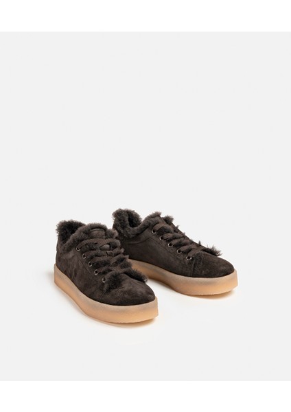 Yünlü Deri Sneaker IW6250062010074 modelleri