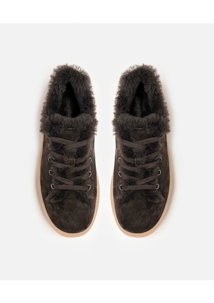 Yünlü Deri Sneaker IW6250062010074 indirimleri