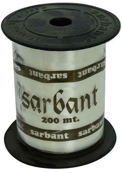 Şerit Rafya Parti Eğlence Bn Ipi Karma Renk 8 mm x 200 M