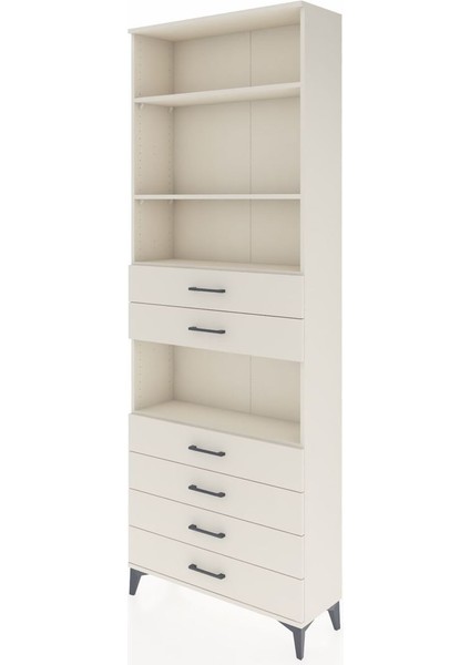 Arges Dolap 4 Raflı 6 Çekmeceli 88X30X243 Aytaşı-Aytaşı modelleri