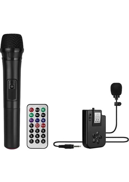 Magicvoice MV-2016 Usb-Sd-Bt 1 El + 1 Yaka Mikrofonlu 175W Taşınabilir Şarjlı Hoparlör Anfi fiyatları