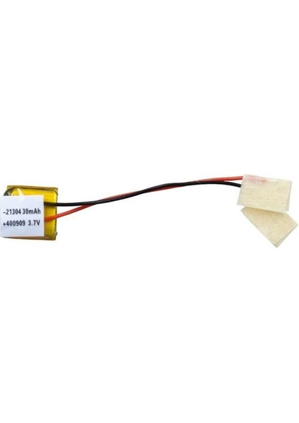 Powermaster 400909 3.7 Volt 30 Mah Lityum Polimer Pil Soketsiz