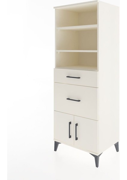 Hyperion Dolap 3 Raflı 2 Çekmeceli 2 Kapaklı 60X44X163 Aytaşı-Aytaşı modelleri
