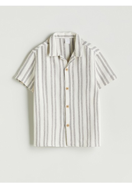 Yeni Sezon Kısa Kollu Erkek Çocuk Gömlek