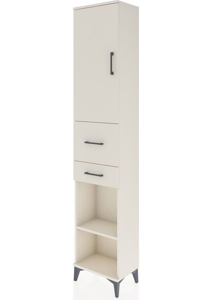 Arges Dolap 4 Raflı 2 Çekmeceli Tek Kapaklı 44X30X221 Aytaşı-Aytaşı modelleri